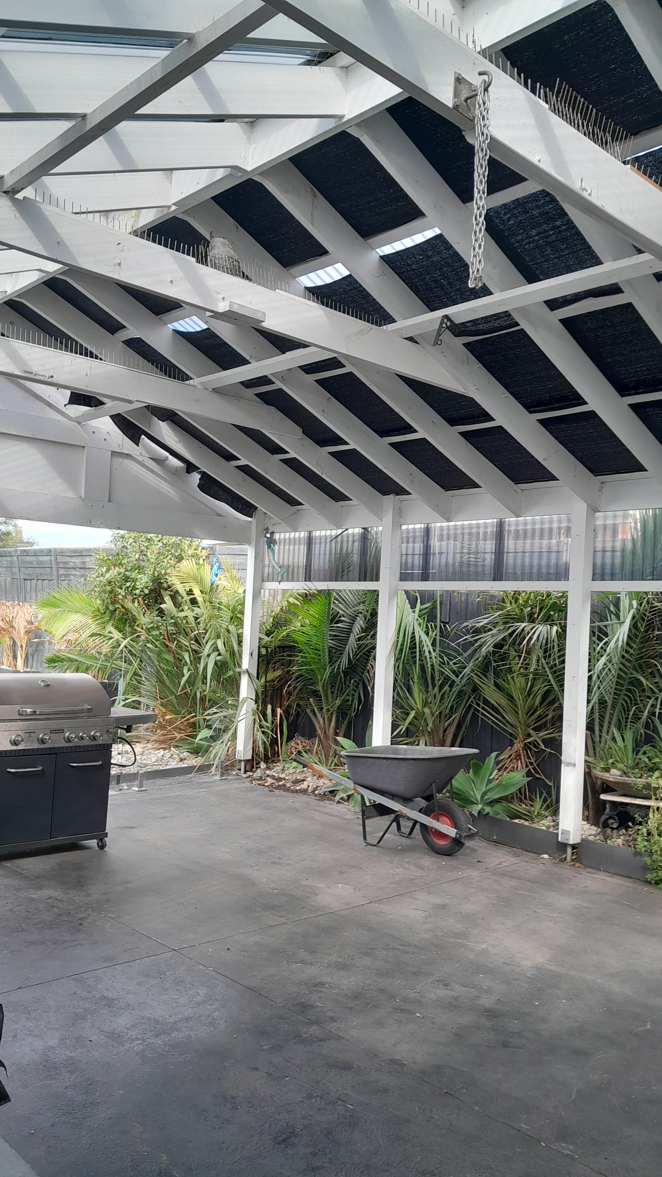 Crambourne East pergola demolition 2