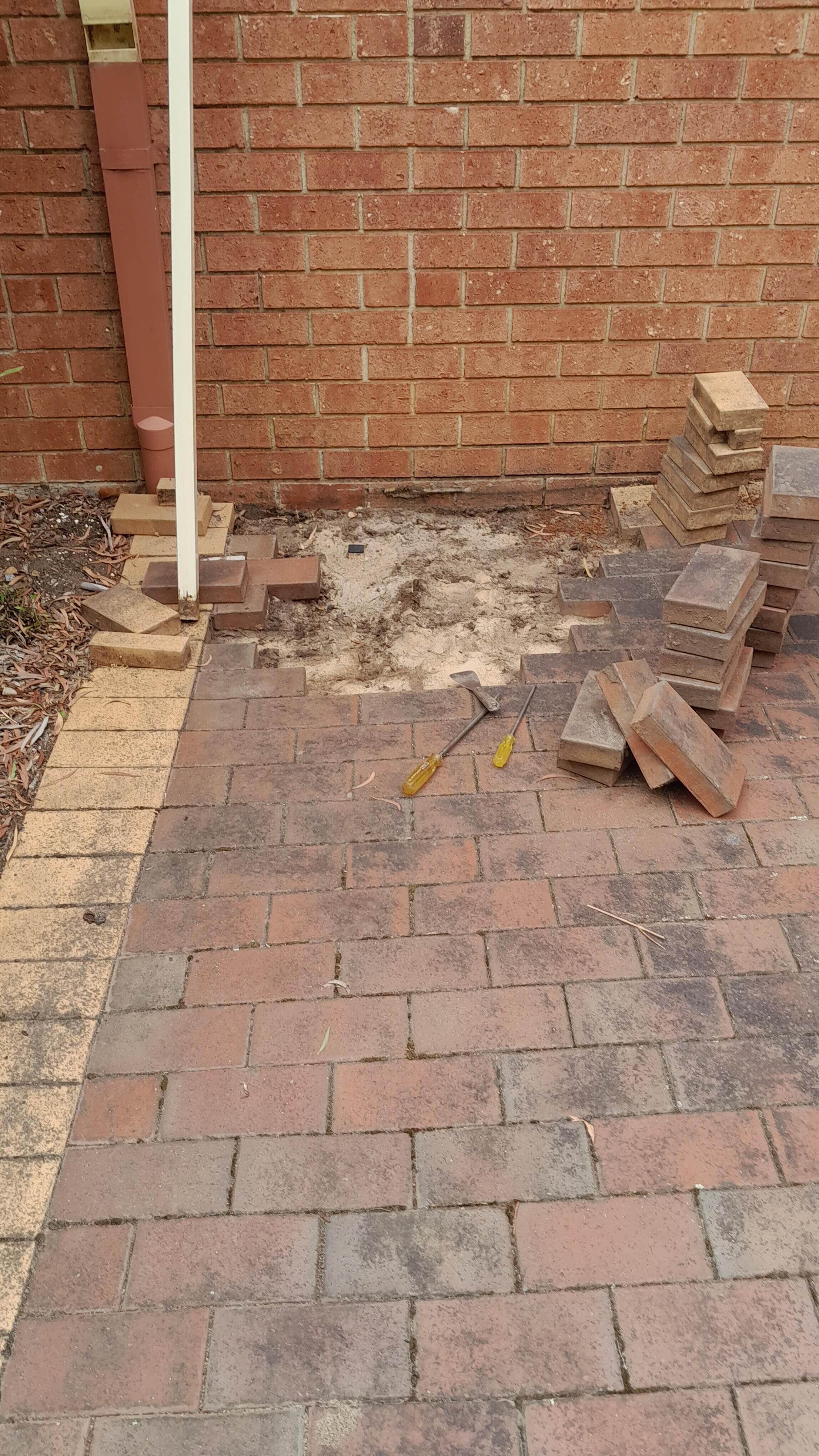 Releveling pavers Glen Waverley 1