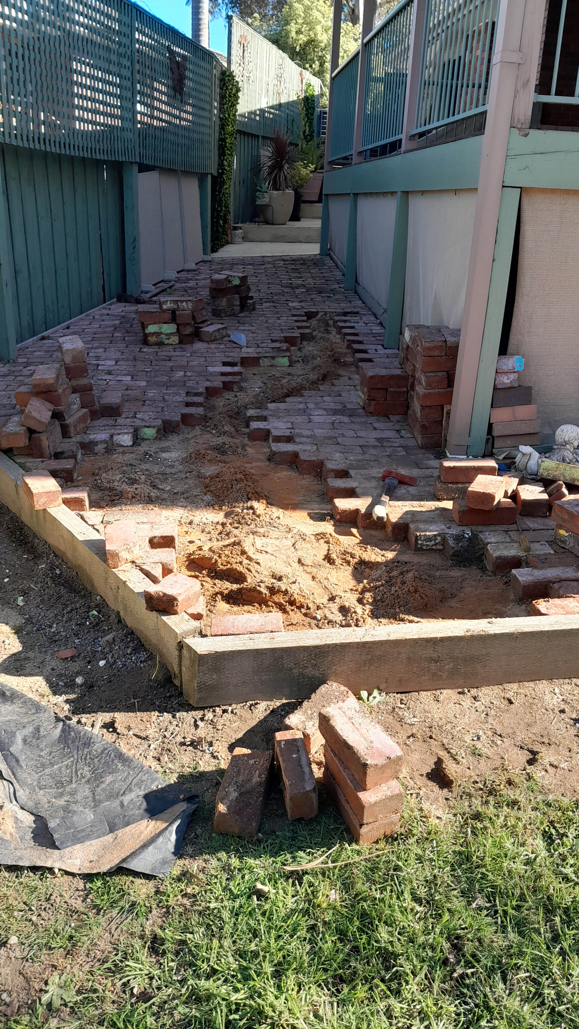 Endeavour Hills pavers relevel 3