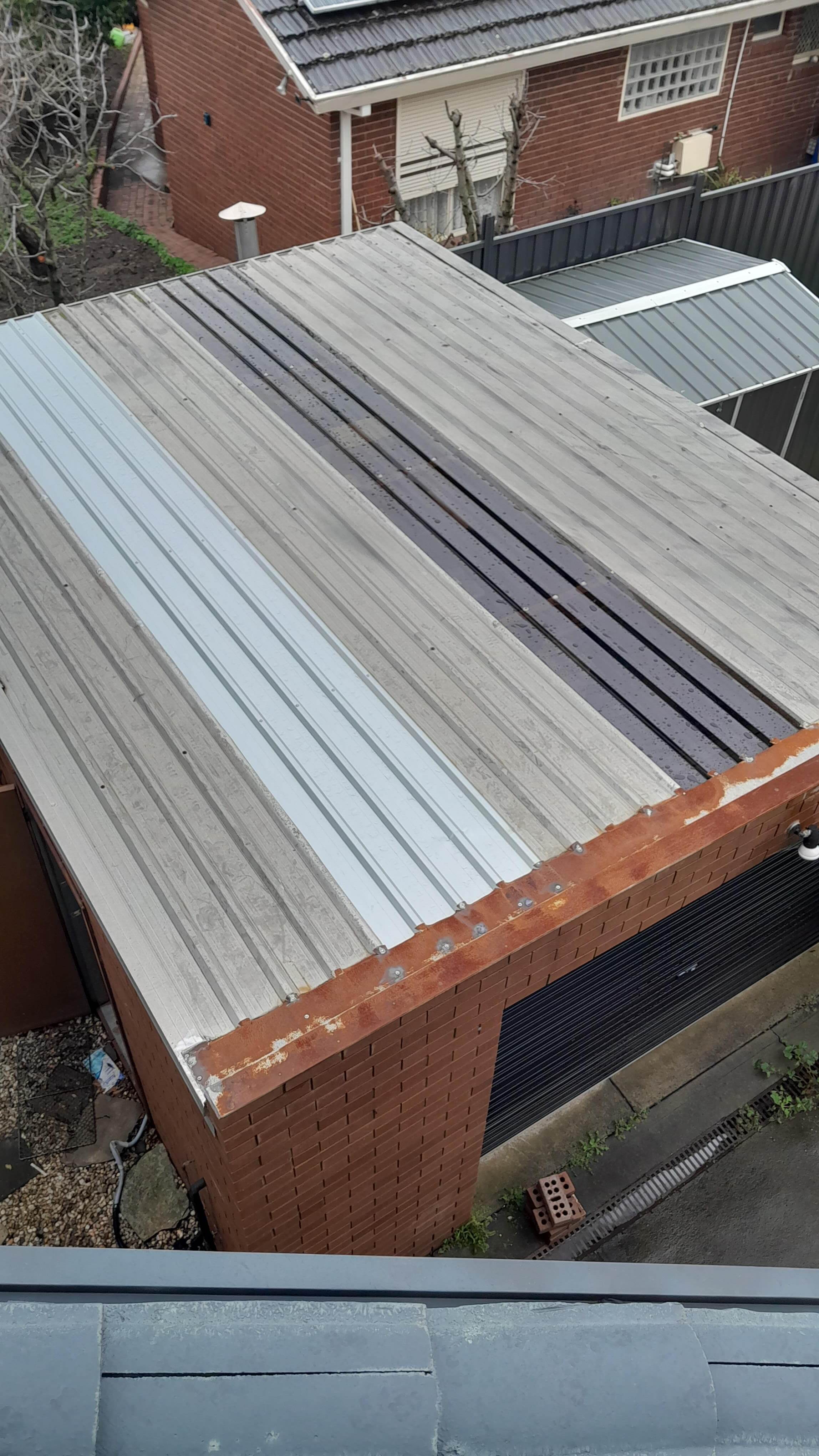 Replace garage polycarbonate roofing Endeavour Hills 2