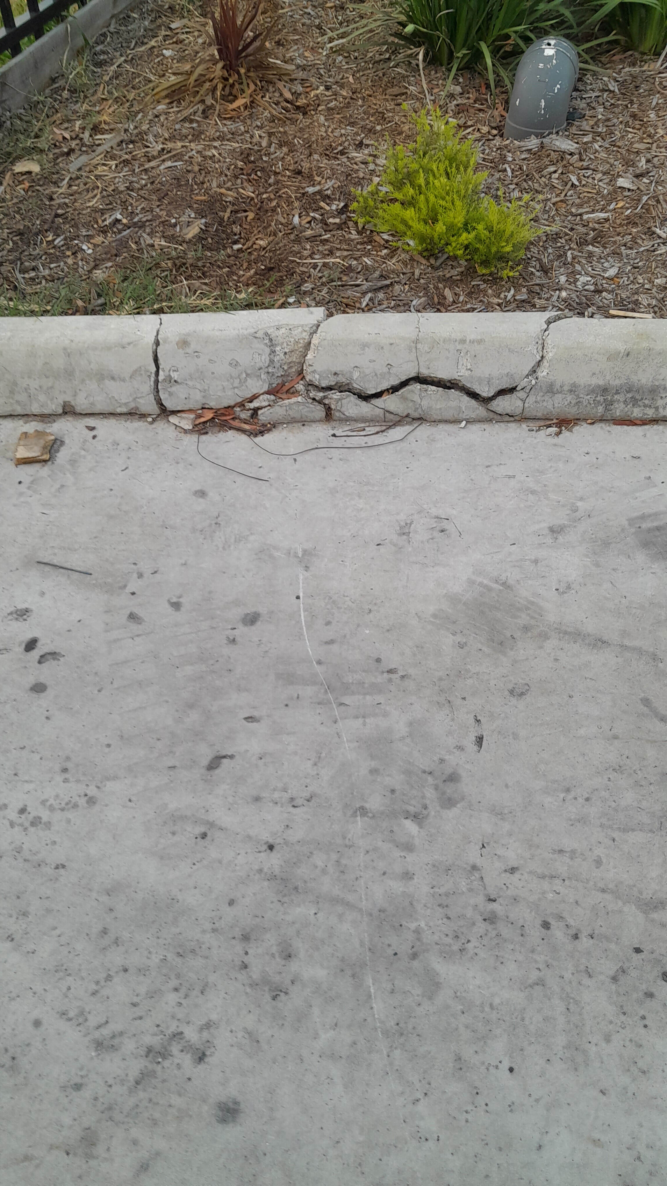 Breaside kerb repairs 1