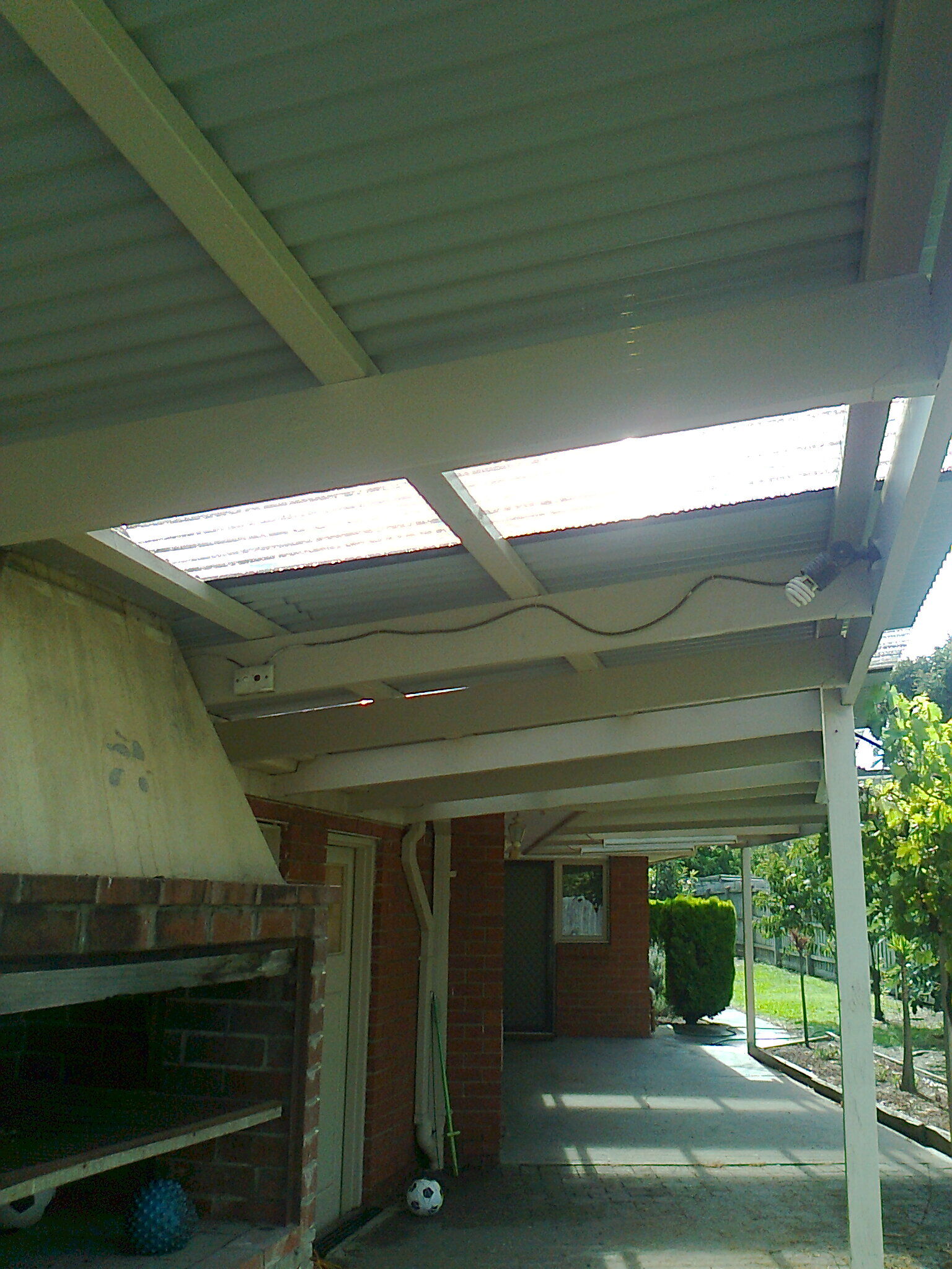 Verandah  roof replacement Endeavour Hills 02