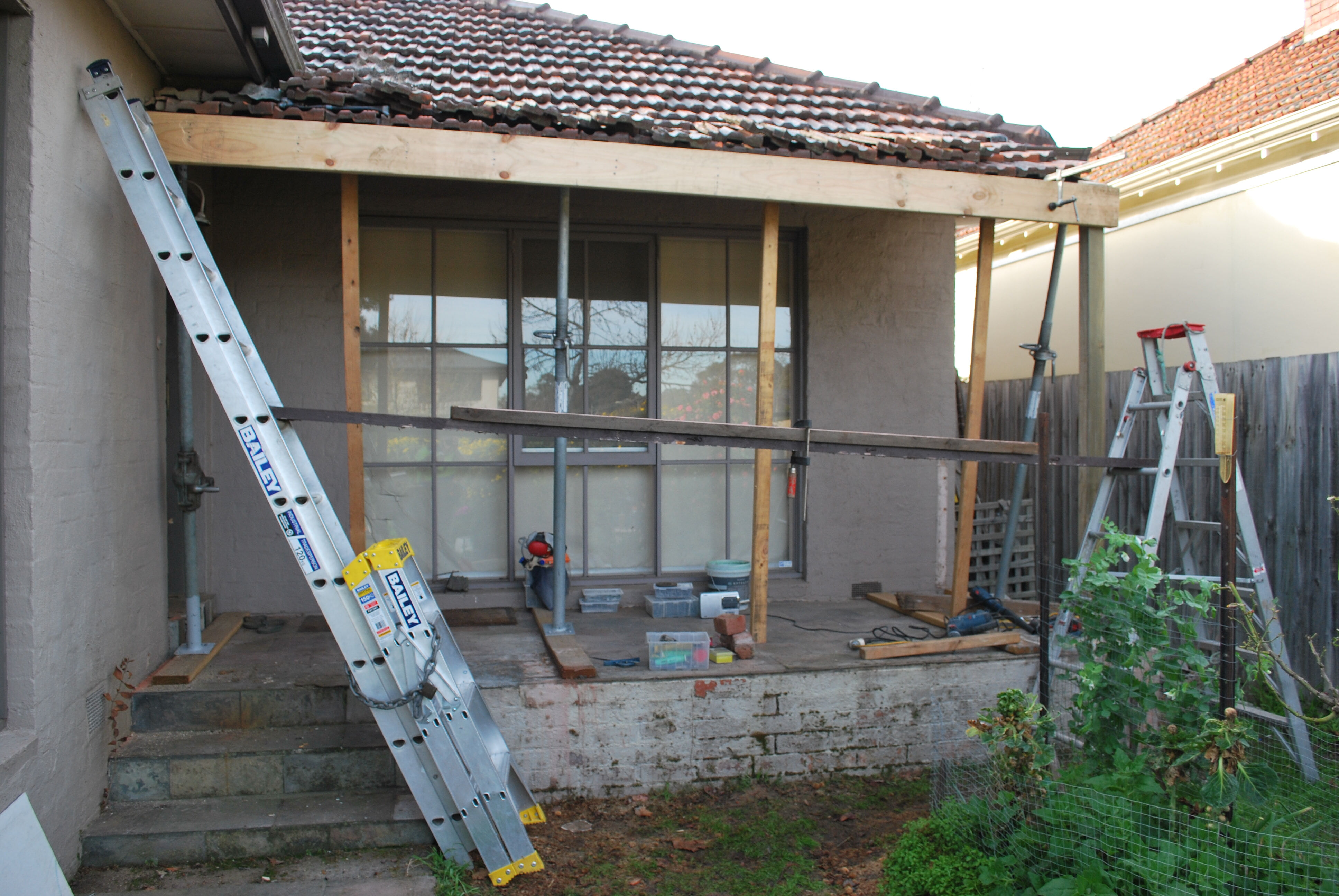 Repair sunken verandah porch Kew East 6