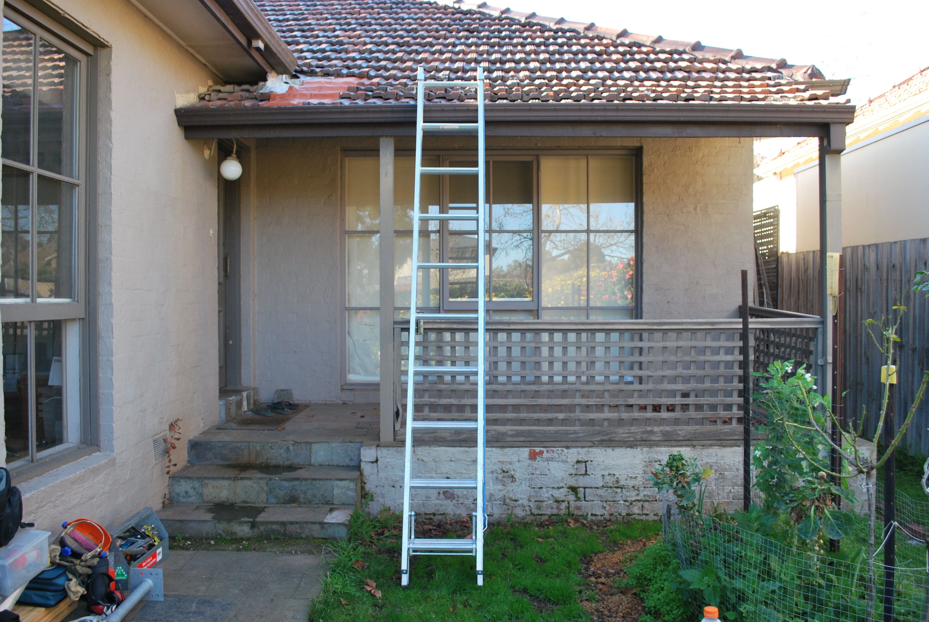 Repair sunken verandah porch Kew East 1