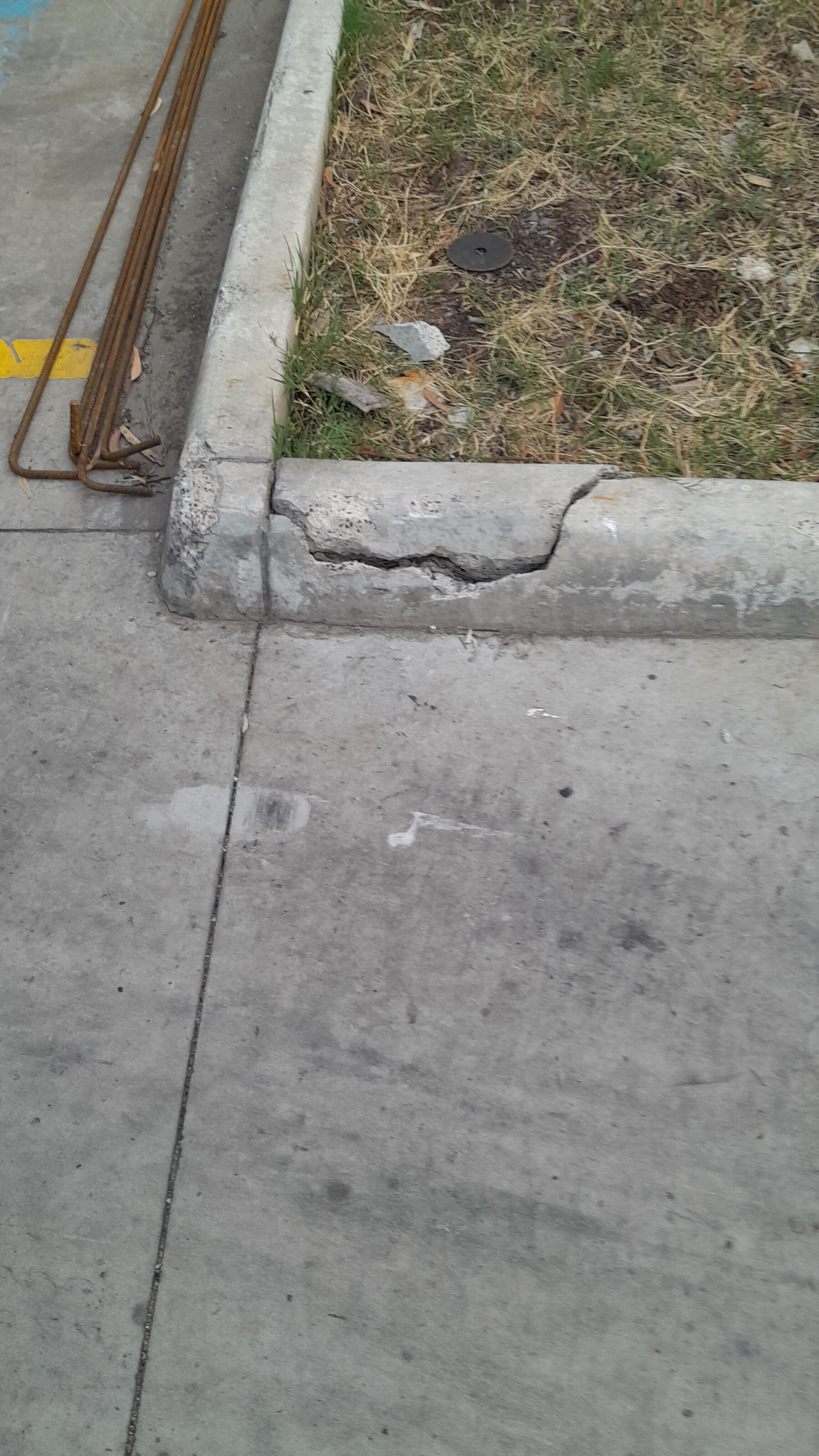 Breaside kerb  repairs 2