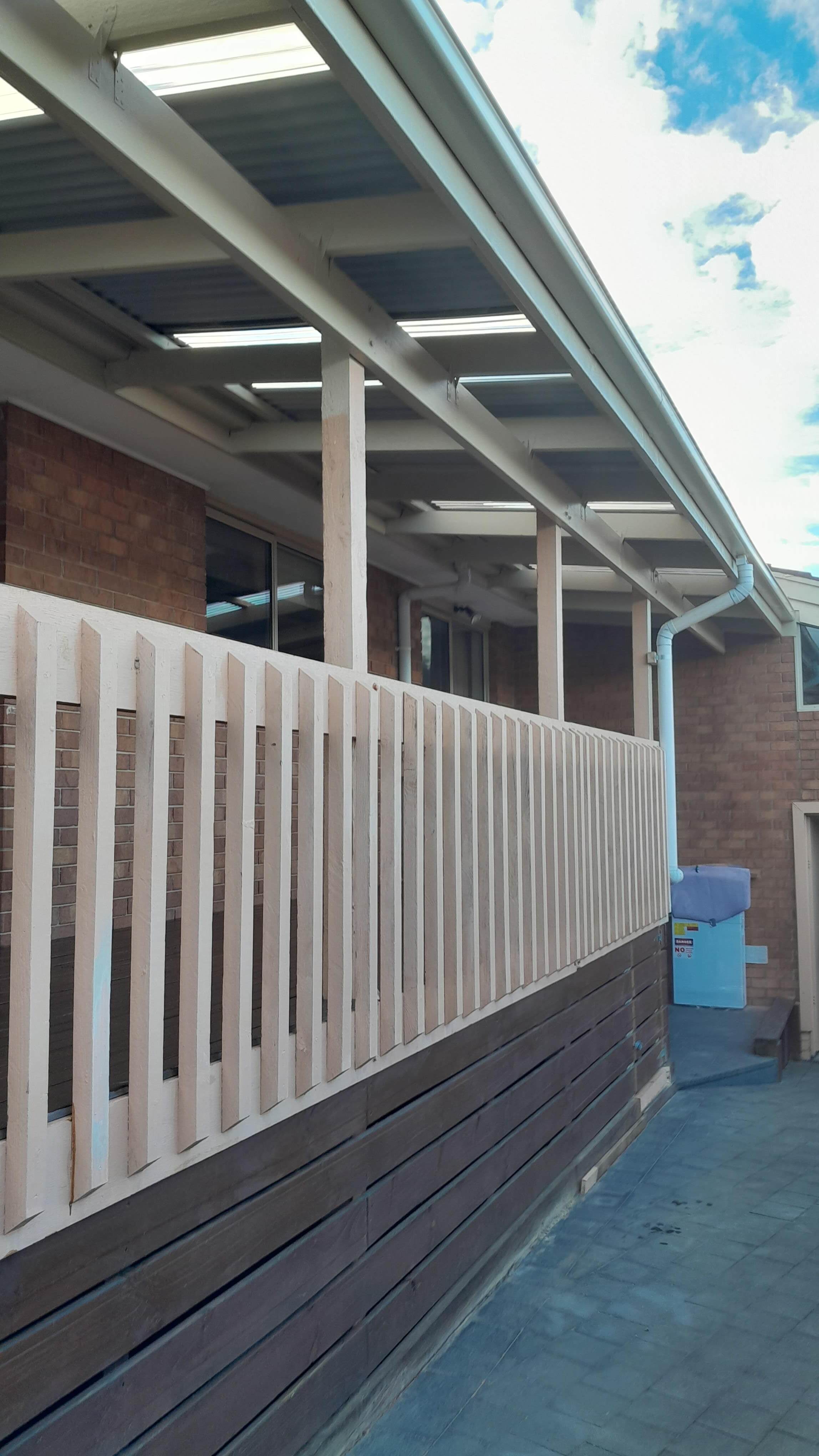 Rebuilding verandah Doncaster East 7