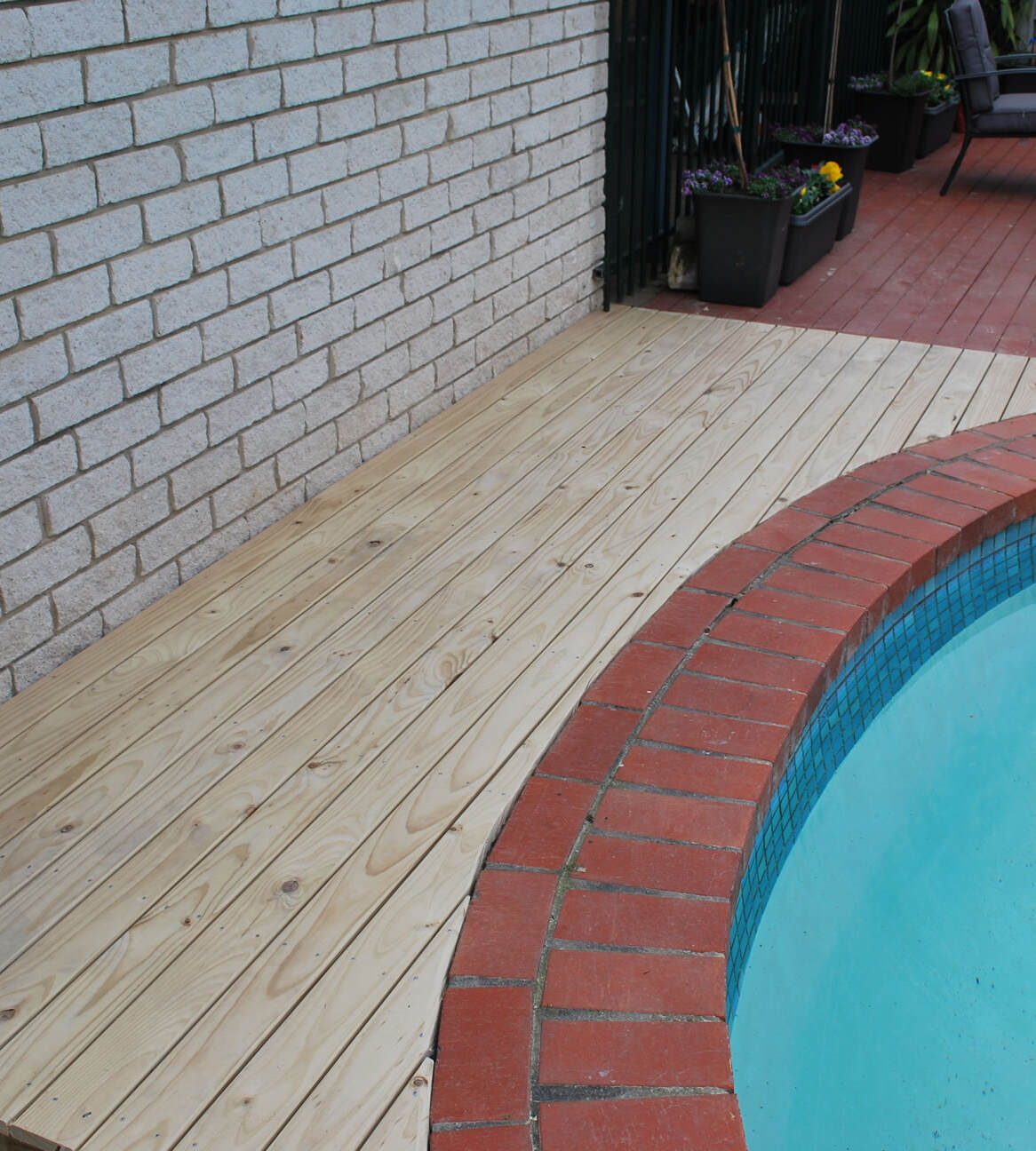 New decking