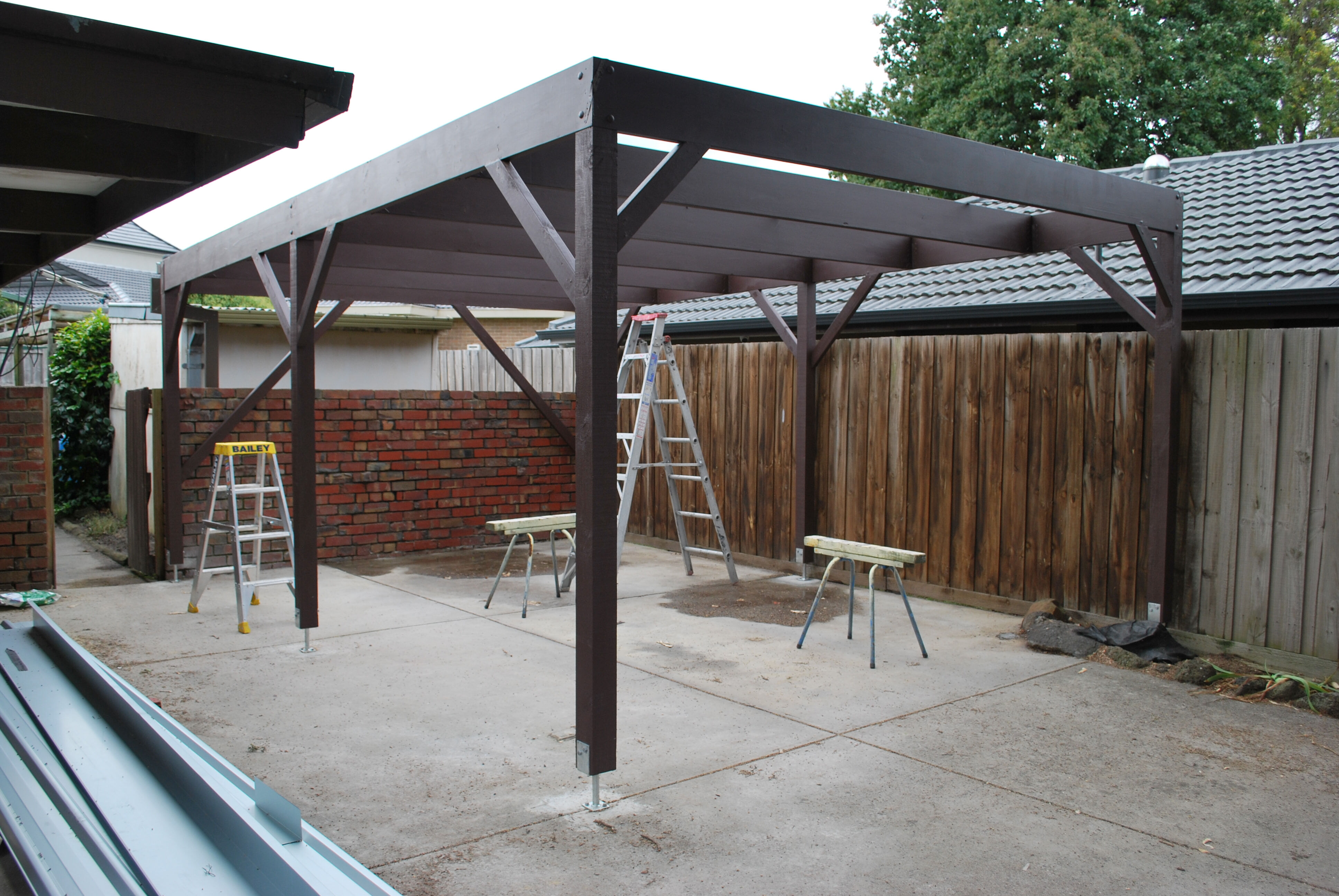 Carport Rebuild Glen Waverley9