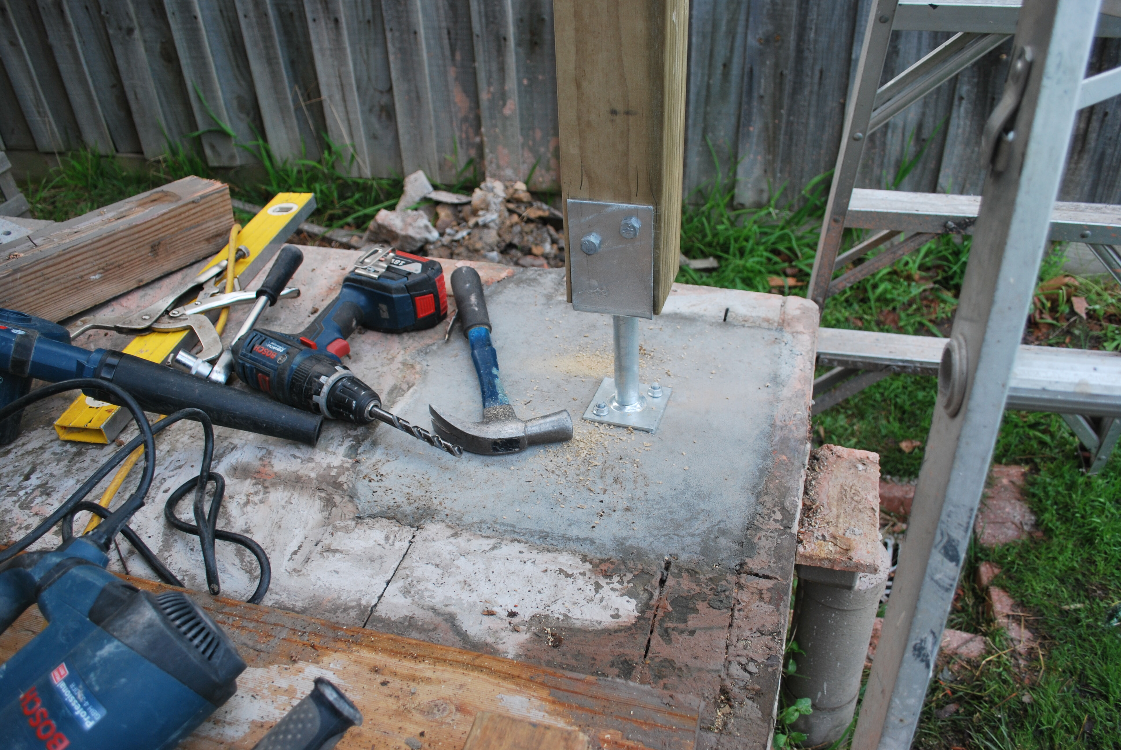 Repair sunken verandah porch Kew East 7