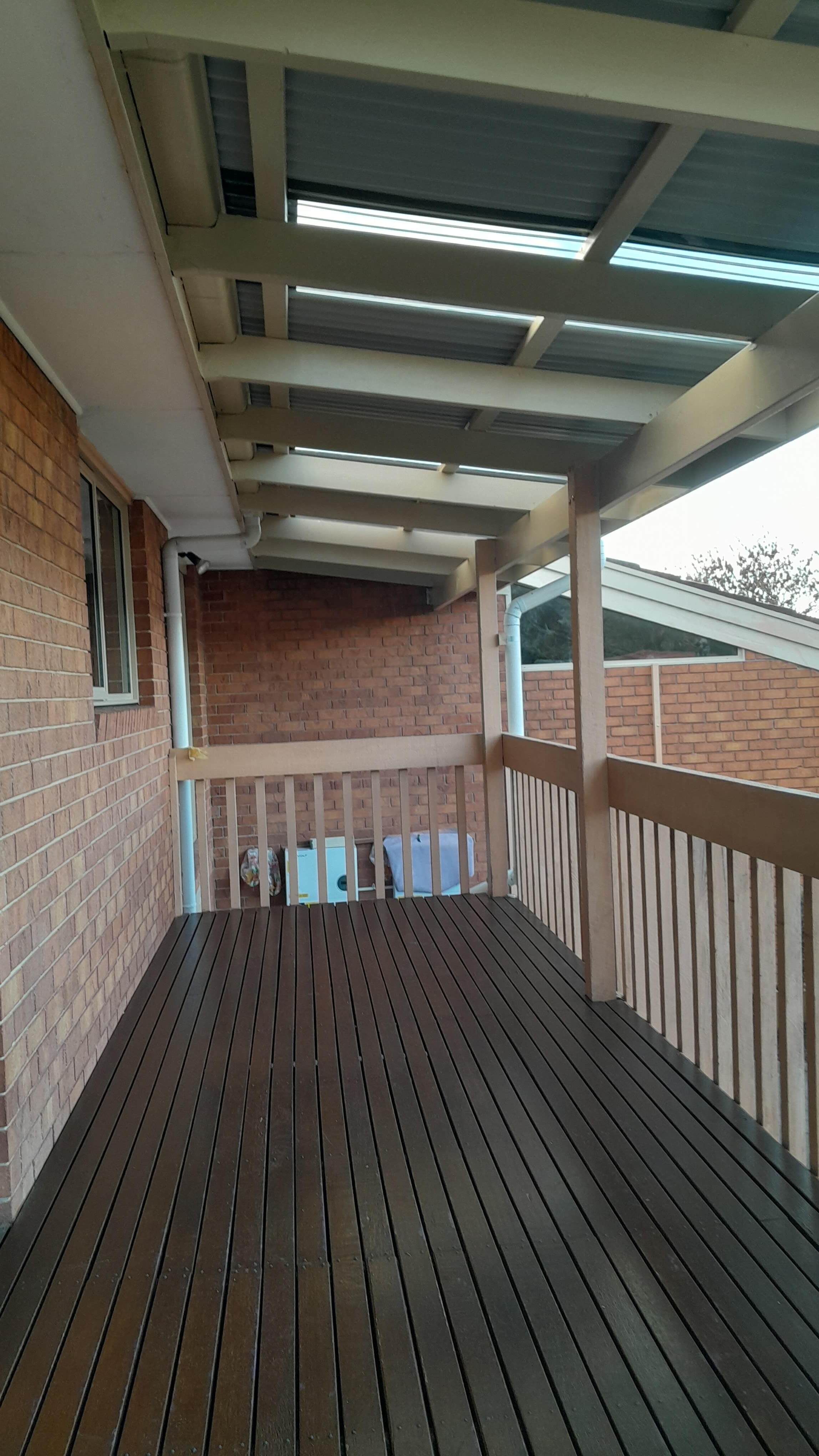 Rebuilding verandah Doncaster East 8