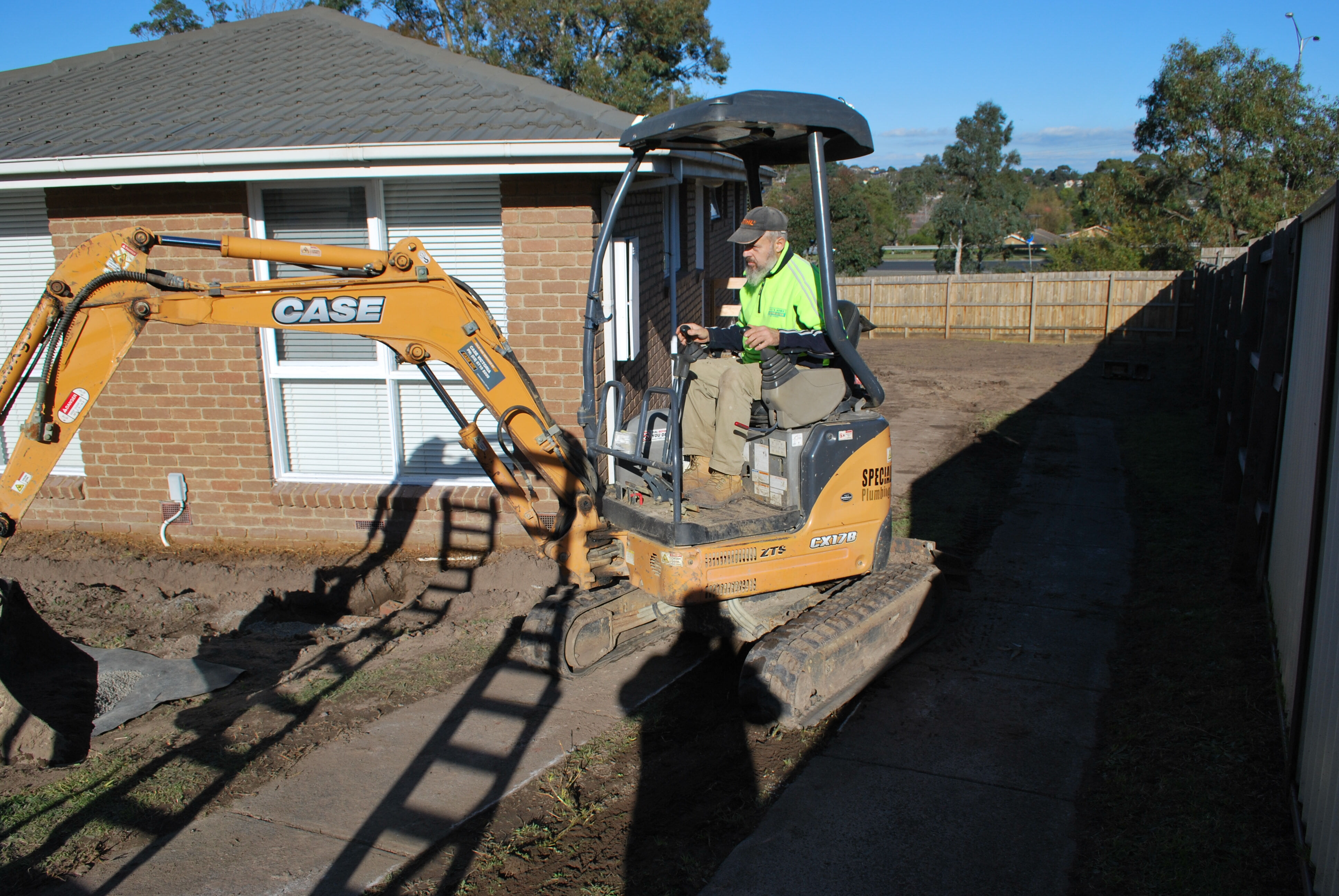 concrete footings and drainage 8