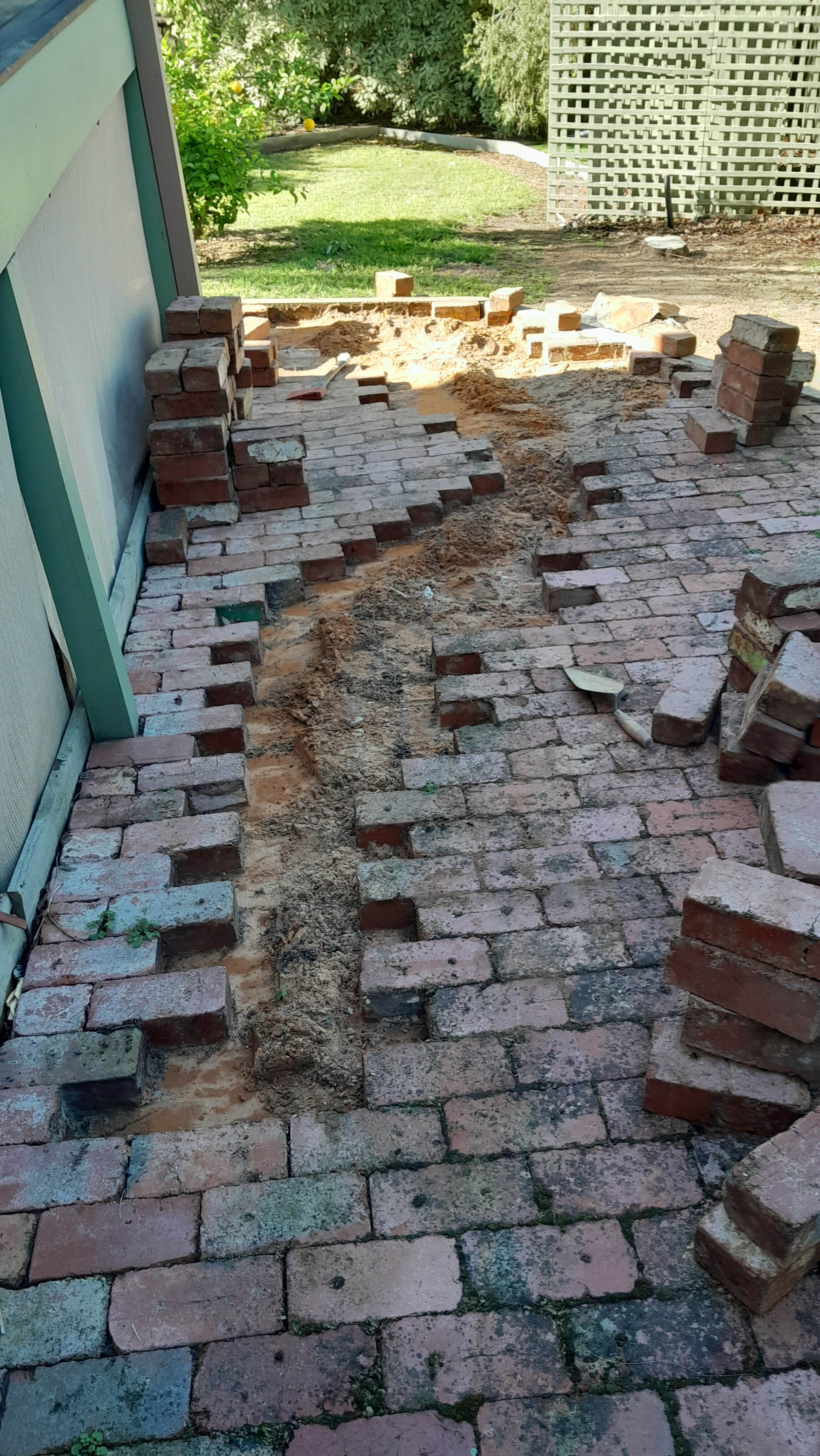 Endeavour Hills pavers relevel 2