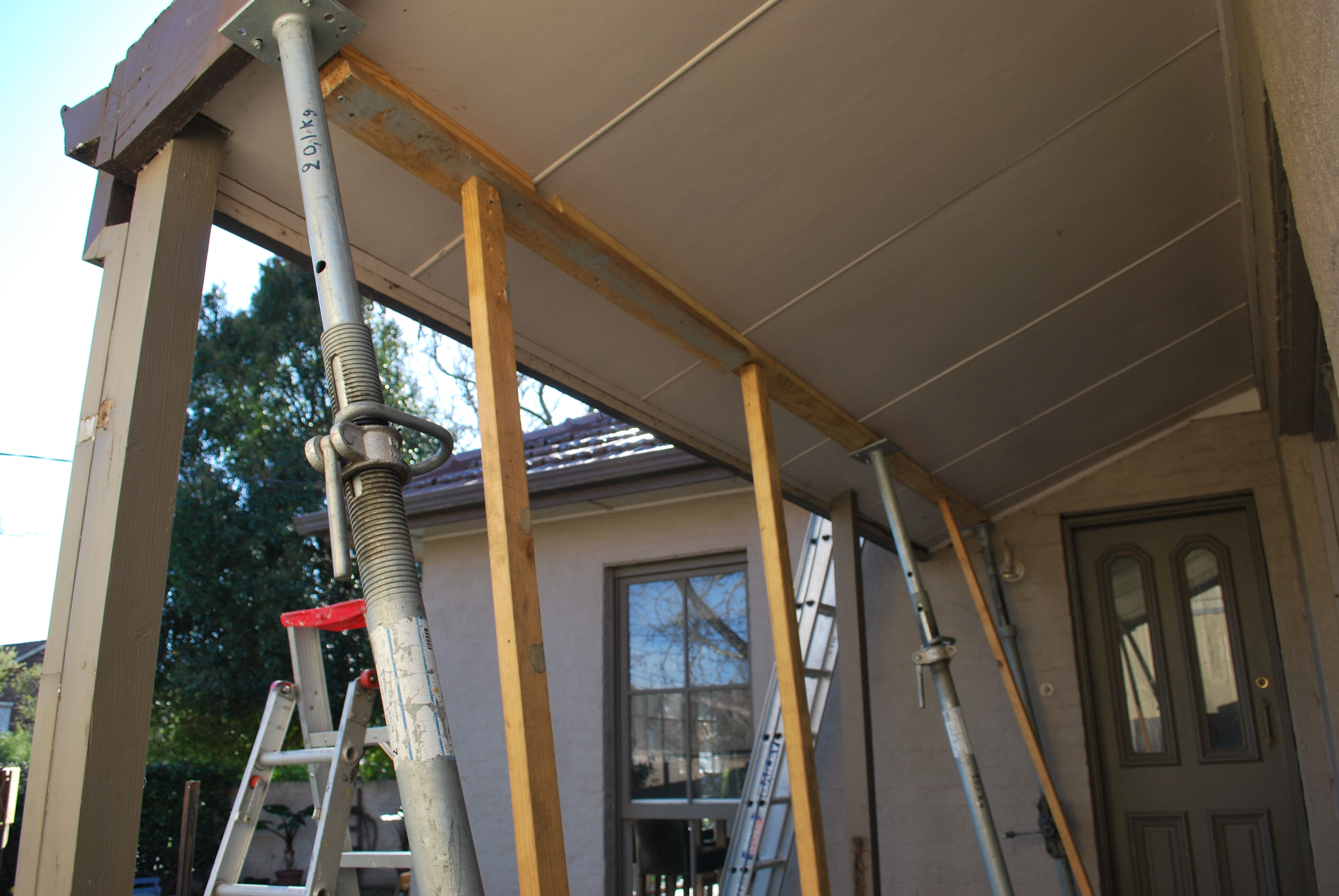 Repair sunken verandah porch Kew East 4