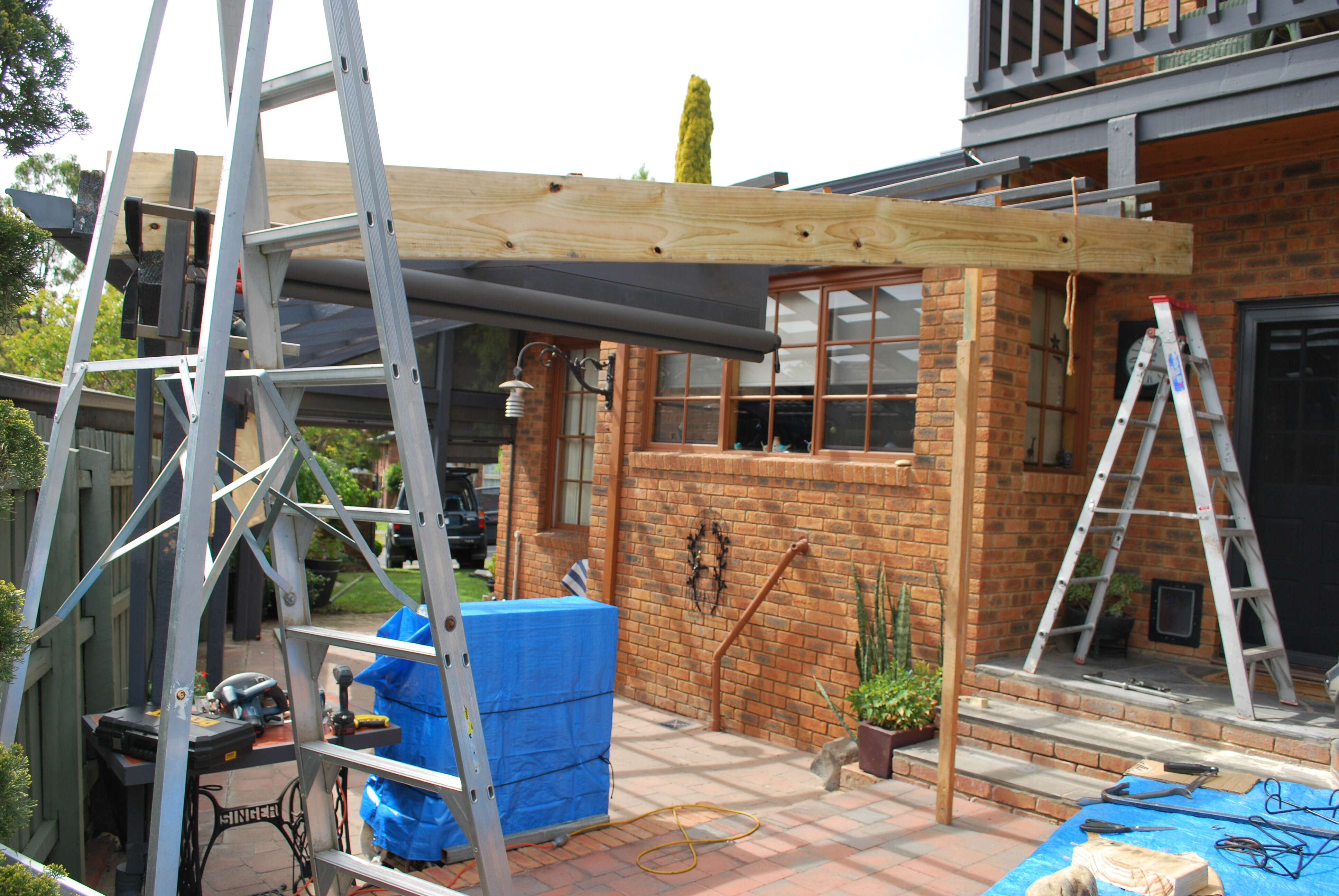 Verandah rebuild Wheelers Hill 1