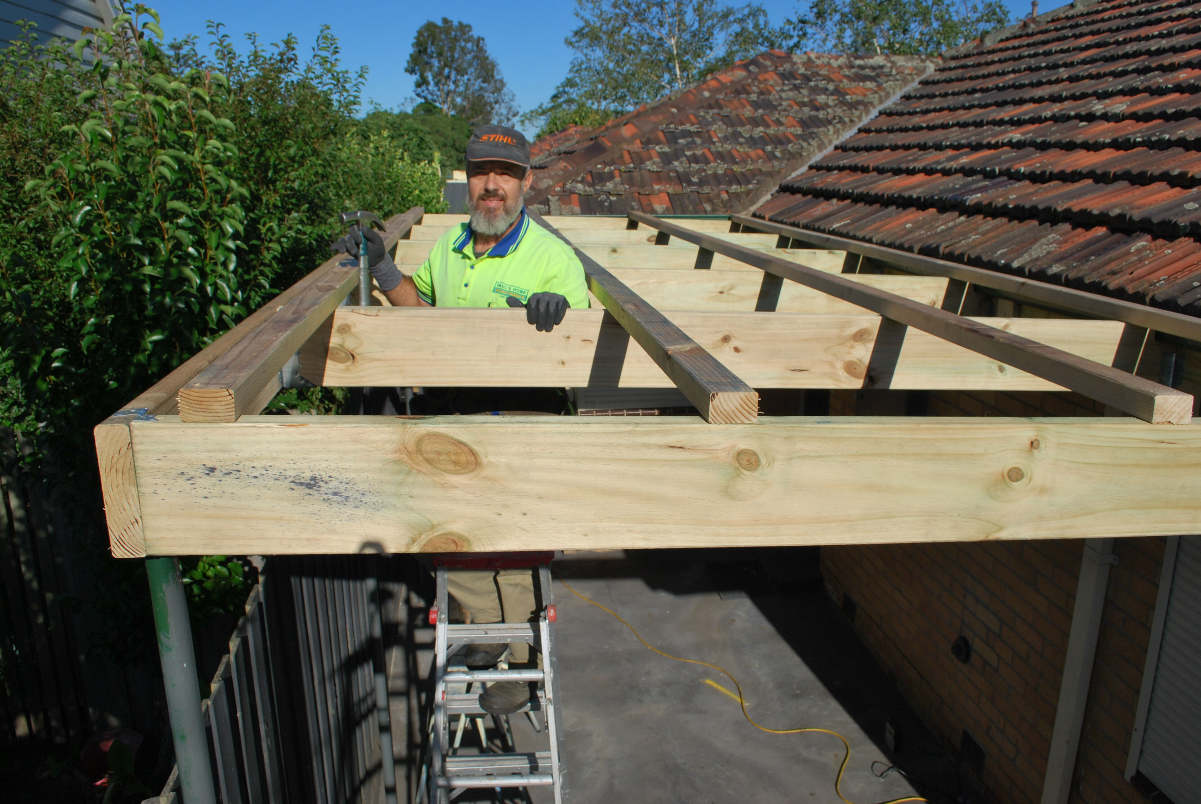 Carport building Bentleigh East 2