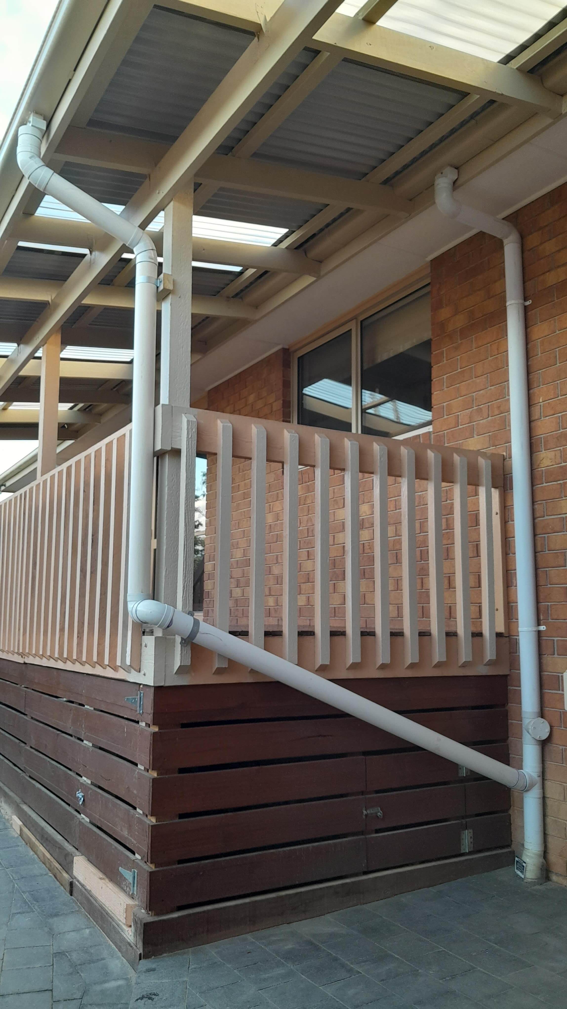 Rebuilding verandah Doncaster East 6