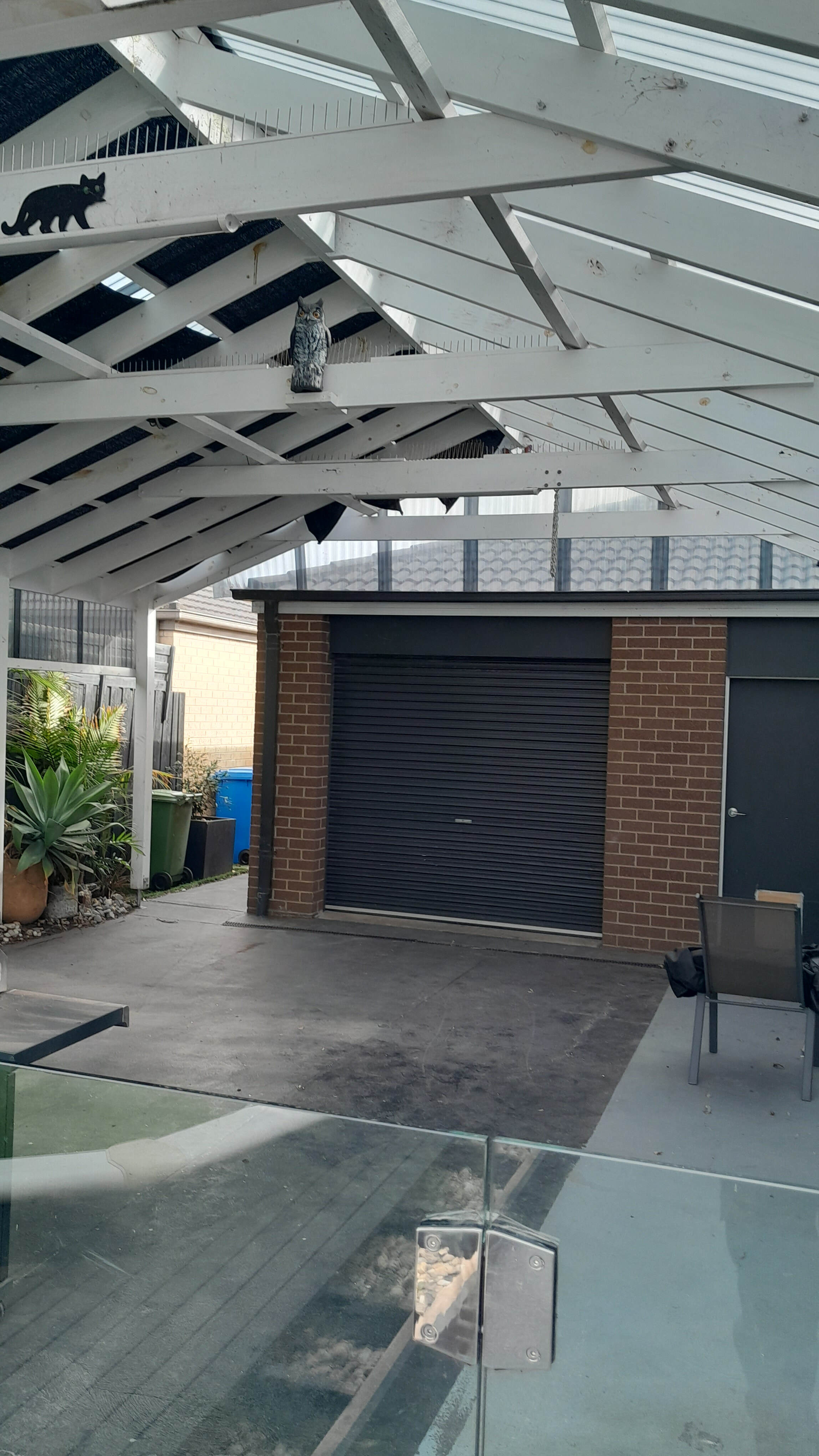 Crambourne East pergola demolition 4